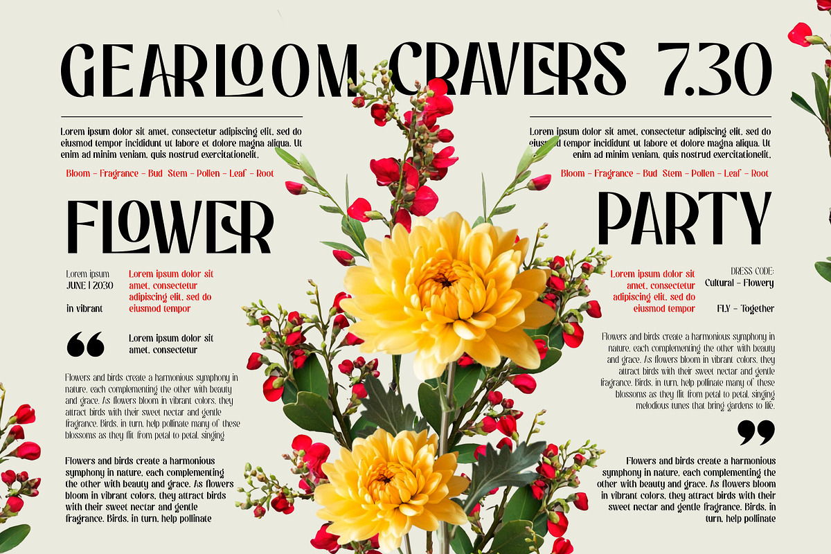 Gulons Edge - Beautiful Display Font, a Sans Serif Font by Ekahermawan (Photo 5 of 15)