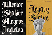 The celestial - Blackletter Font, a Blackletter Font by Vampstudio (Thumbnail 3 of 13)