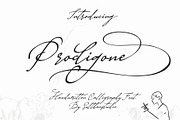 Prodigone, a Font by Sulthan Studio (Thumbnail 1 of 10)