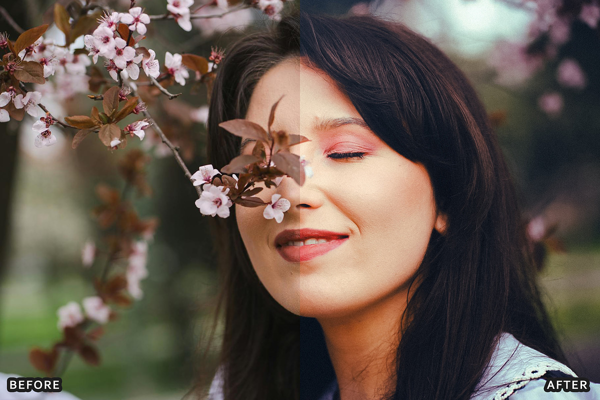 Ai Cherry Blossom Lightroom Presets, a Brushes & More by AAA Presets (Photo 12 of 13)
