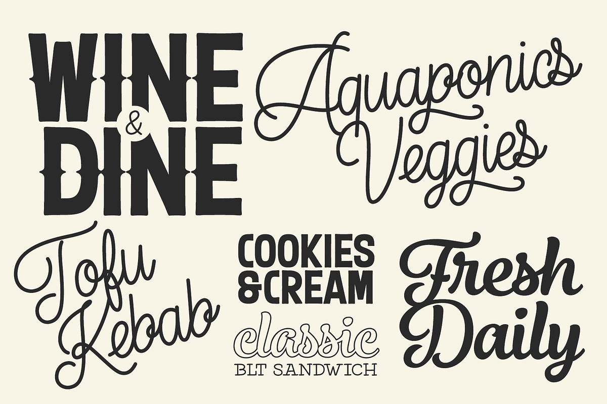 Elixir 11 Fonts Bundle preview 8