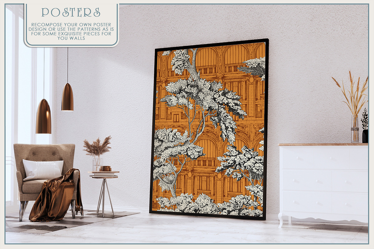 Patterns Architectural forest, a Pattern Graphic by Natalia0307 (Photo 11 of 12)