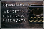 Retro Typewriter - A Classic Font, a Slab Serif Font by Endless Time Graphics (Thumbnail 2 of 7)