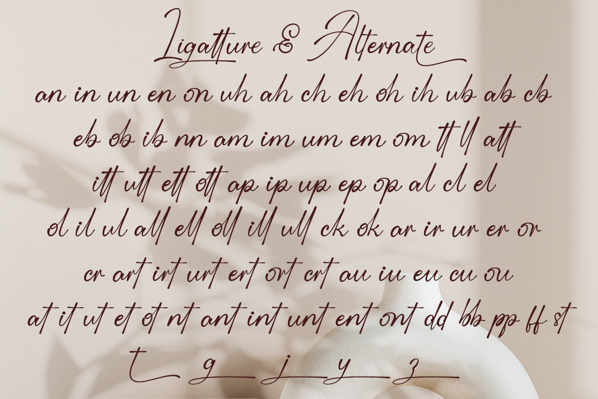 Cartridge Handwritten, a Handwritten Font by Barra & Beryl Co. (Photo 8 of 9)