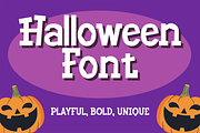 Spooky Muffin - Halloween Font, a Serif Font by Pekotype (Thumbnail 2 of 12)