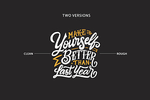 SVG Lettering Motivational Quotes