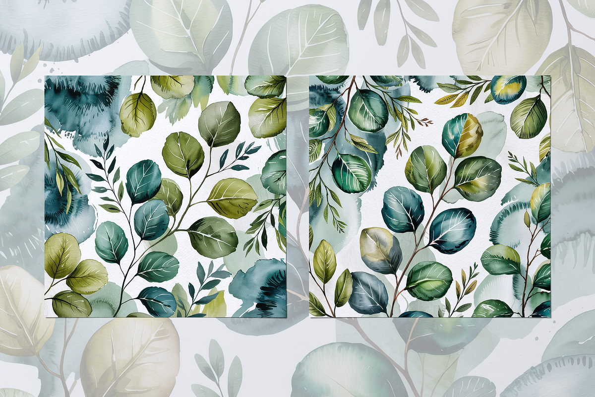 Artistic Eucalyptus, a Background Graphic by Curve Design (Photo 4 of 7)
