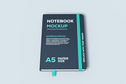 High Quality Notebook Mockup, a Books & Magazine Mockup by LOGTURNAL (Thumbnail 4 of 4)