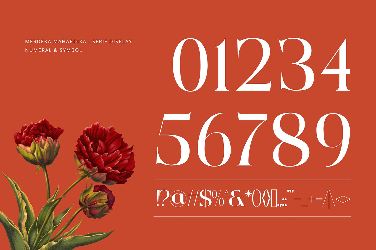 Merdeka Mahardika - Logo Serif Font, a Serif Font by Nirmana Visual (Photo 5 of 8)