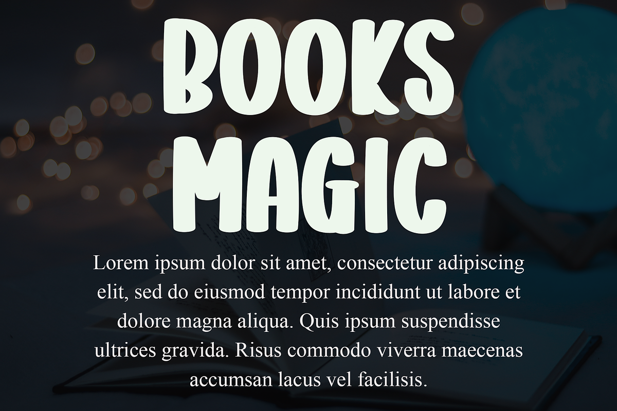 Magical, a Sans Serif Font by InermediaSTUDIO (Photo 8 of 24)