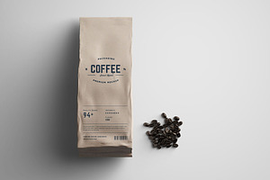 Coffee Package Mockup