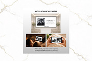 Funeral Slideshow B&W Canva FS001, a Presentation Template by TyphoonStudio (Thumbnail 8 of 8)