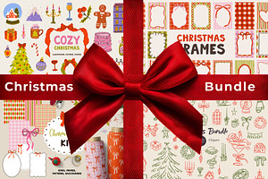4 In 1 Christmas Bundle, an Object Graphic by AnnArt