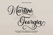 September Rain Script, a Script Font by Strong.co (Thumbnail 5 of 8)