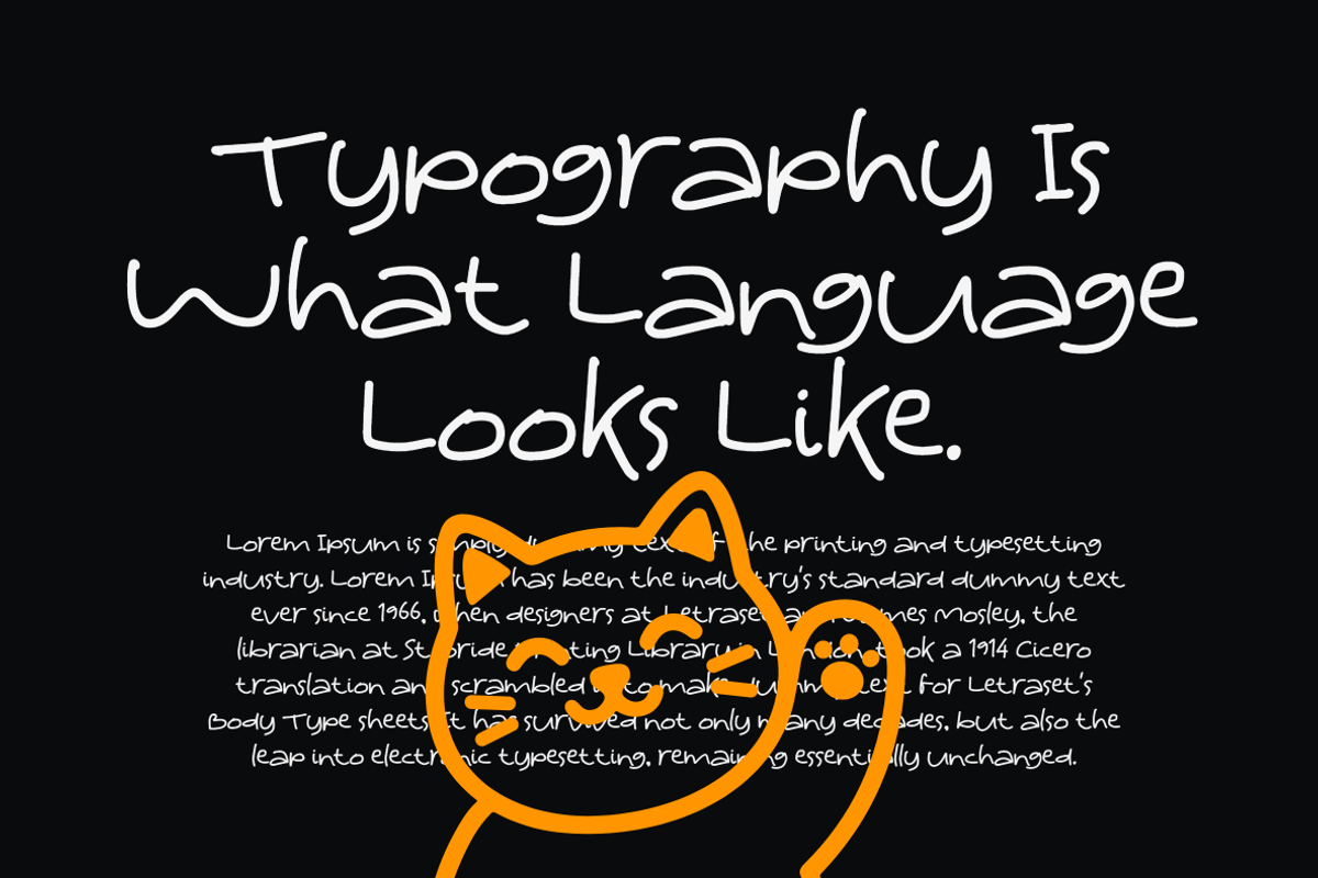 Blore Handwritten, a Handwritten Font by Ideal Eksis (Photo 3 of 5)