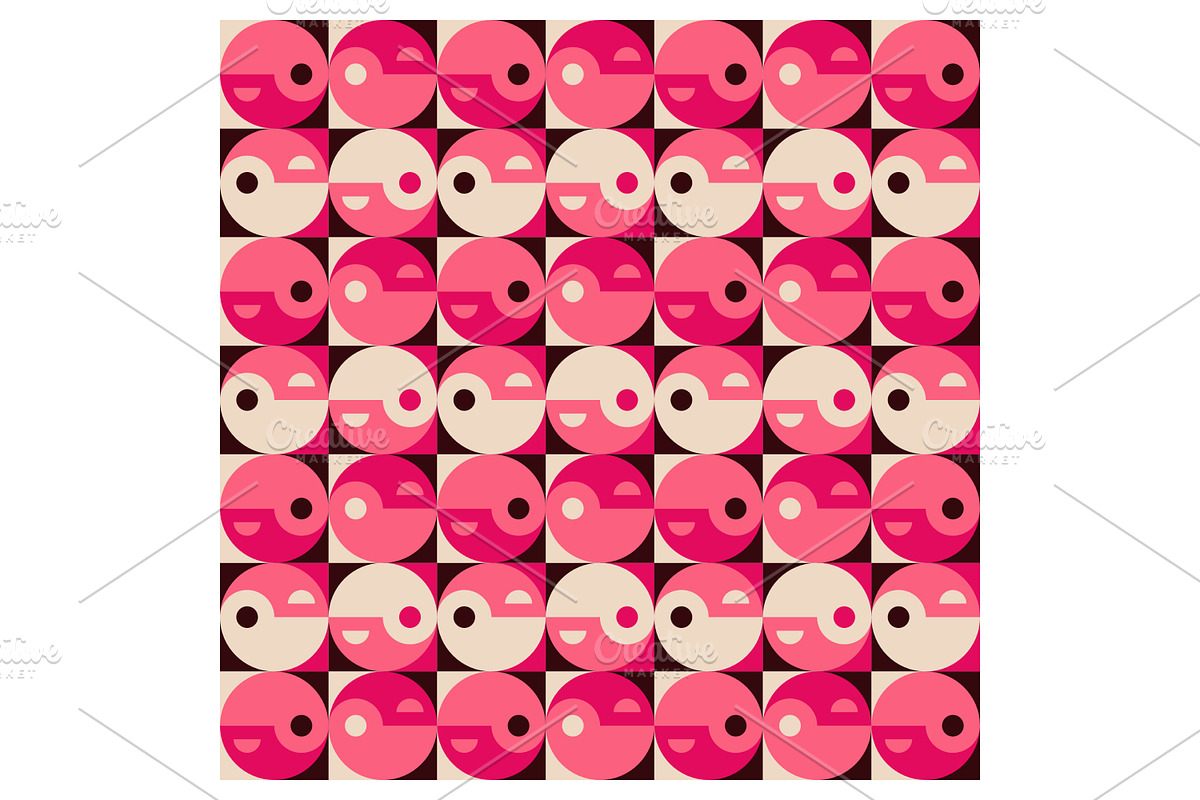 Geometric Tile Pattern, a Pattern Graphic by Creative Backgrounds (Photo 2 of 3)
