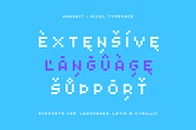 Nanobit - Pixel Typeface, a Sans Serif Font by alpercakici (Thumbnail 4 of 15)