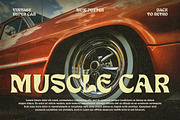 Suncos - Retro Funk Font!, a Serif Font by HansCo Studio (Thumbnail 2 of 11)