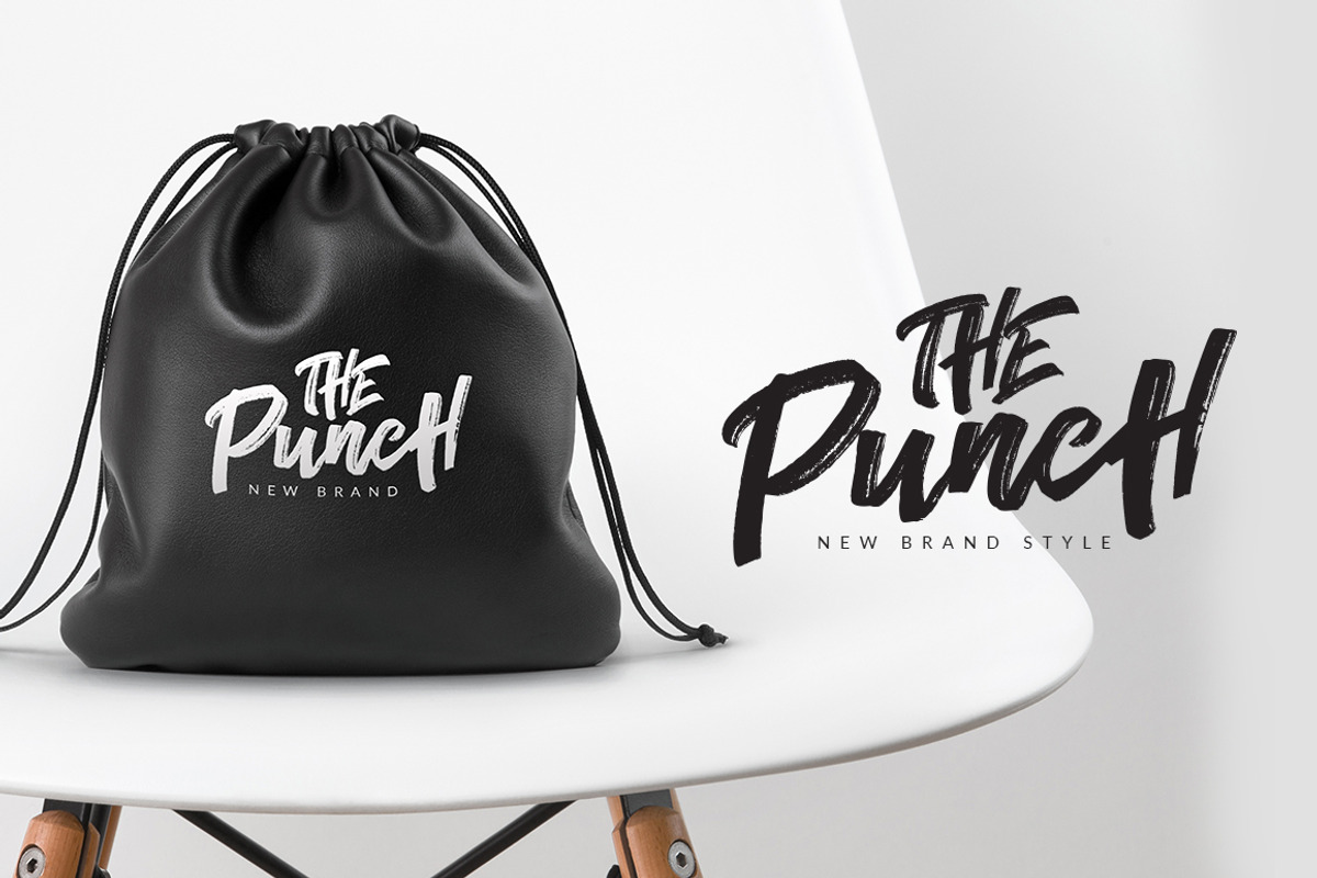 The Conquer Brush Typeface preview 3