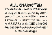 CS Brevin, a Handwritten Font by Craft Supply Co. (Thumbnail 8 of 8)