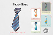 Necktie Clipart, a Graphic by Artnoy (Thumbnail 1 of 5)