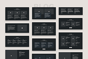 Tenebris Wireframe Kit, a Wireframe Template by Milos Knezevic (Thumbnail 8 of 17)
