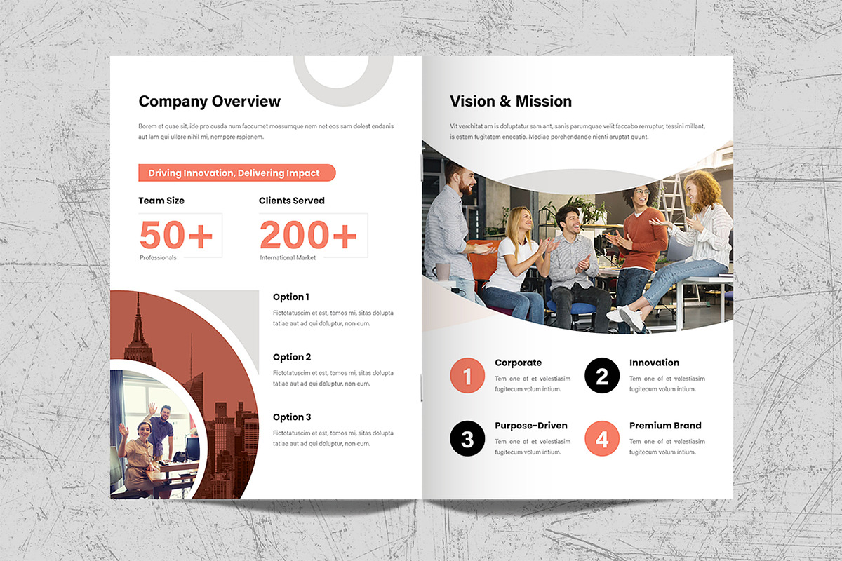 Booklet Brochure Template, a Brochure Template by White Graphic (Photo 3 of 11)