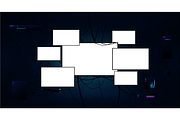 Futuristic server room with screens, a Technology Illustration by SergeyBitos (Thumbnail 2 of 2)