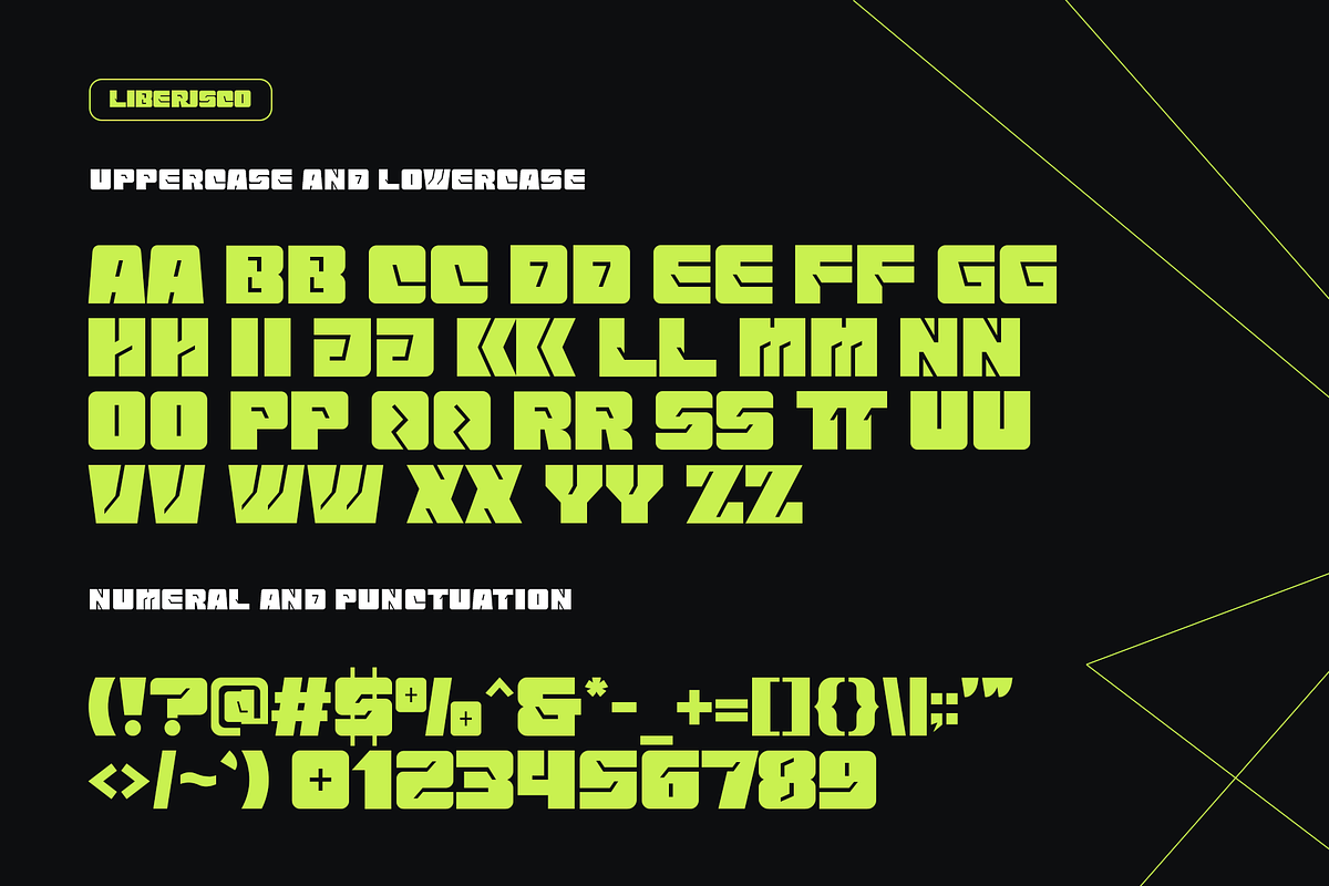 Liberisco-Modern Sans Serif Typeface, a Sans Serif Font by overlaytemplates (Photo 4 of 5)