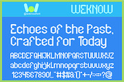 Classic Vintage Font, a Sans Serif Font by weknow (Thumbnail 4 of 9)