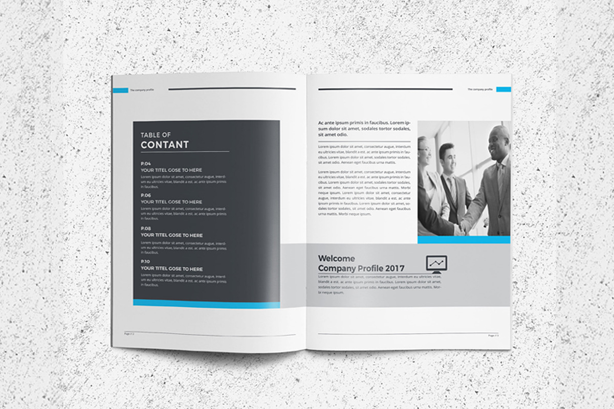 Company Profile, a Brochure Template by obidullah_01 (Photo 2 of 8)