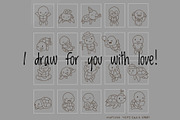 Sea Turtle Clipart Set, an Animal Illustration by Palau (Thumbnail 7 of 10)