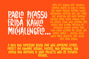 Echo Brush Upper Case Font, a Script Font by akropol (Thumbnail 2 of 4)