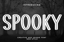 Spooky | Script Font