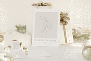 HOLIDAY LETTER | Paper Poster Mockup, a Household Mockup by yuliyuri.studio (Thumbnail 6 of 8)