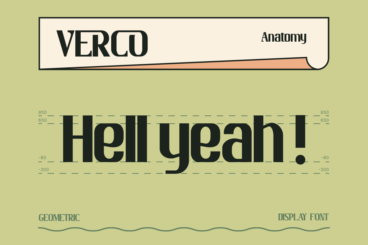 Verco, a Sans Serif Font by Burntilldead (Photo 10 of 13)