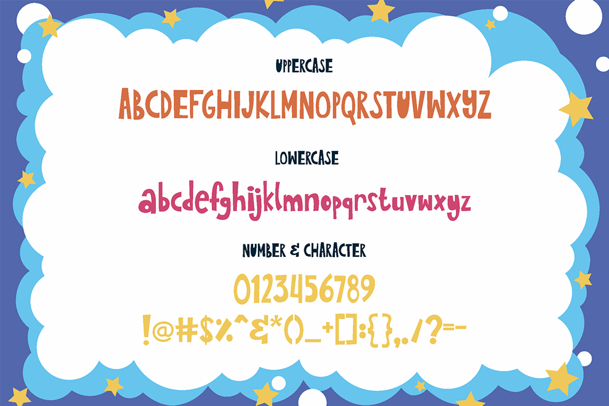 Quirki Scandi - Kids Font, a Sans Serif Font by tokokoo (Photo 7 of 12)