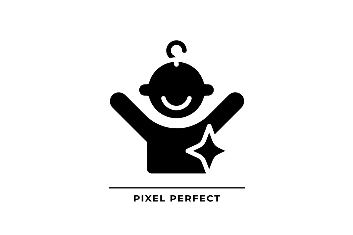 Child archetype black glyph icon, an Icon by IMG Visuals