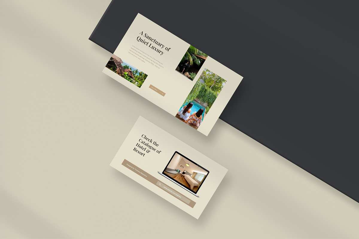 Hotel & Resort PowerPoint, a Presentation Template by New Coral Design (Photo 5 of 6)
