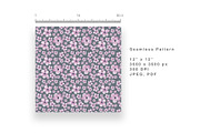 6 Seamless Pattern: Mauve Garden, a Pattern Graphic by StudioCitra (Thumbnail 7 of 11)