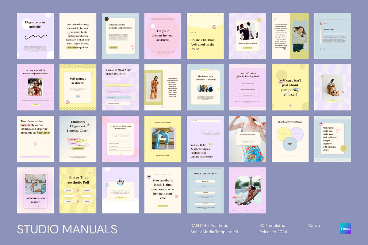 DAELITH - Aesthetic Socmed Template, a Social Media Template by Studio Manuals (Photo 8 of 8)