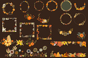 Thanksgiving frames and animals set, an Animal Illustration by NataLyaroArt (Thumbnail 3 of 7)