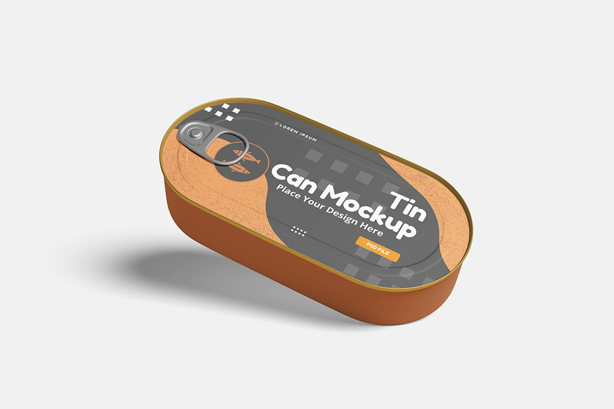 Tin Can Mockup, a Product Mockup by Indah (Photo 5 of 6)