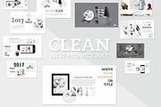 Clean Powerpoint Presentation, a Presentation Template by SlideBester (Thumbnail 1 of 13)