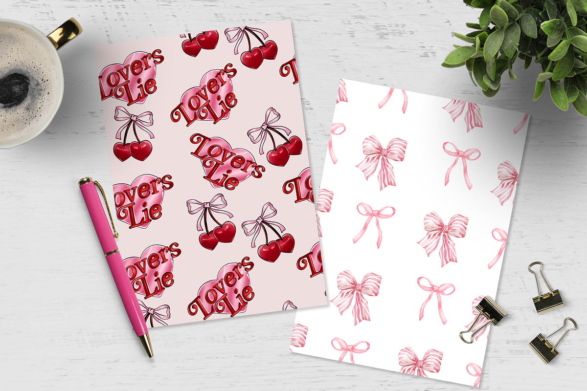COWGIRL COQUETTE PAPERS PACK, a Background Graphic by The GG Shop (Photo 6 of 6)