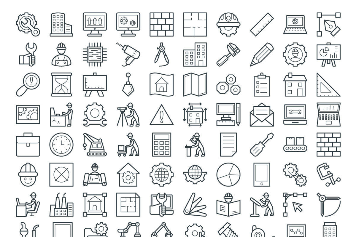 75+ Engineering Vector Icons, an Outline Icon by Vectors Market (Photo 2 of 2)