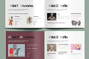 Modern Art Exhibition Booklet Design, a Brochure Template by MightyDesign (Thumbnail 9 of 9)