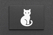 Black Cat Silhouette Vector Feline, an Animal Illustration by Vectorium Studio (Thumbnail 4 of 4)