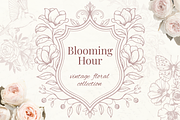 The Blooming Hour vintage collection, a Decorative Illustration by TatianaCociorva (Thumbnail 1 of 3)
