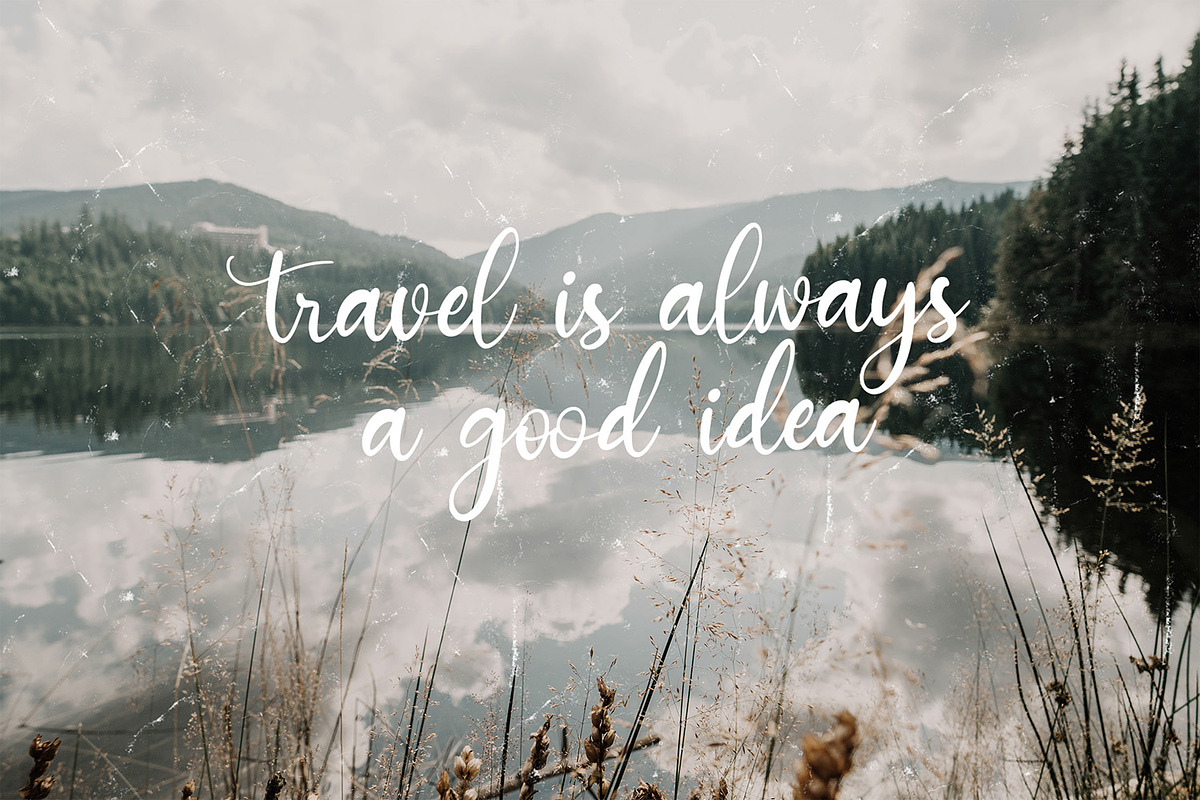 Mathulesy - Handwritten Font, a Script Font by StringLabs (Photo 3 of 7)